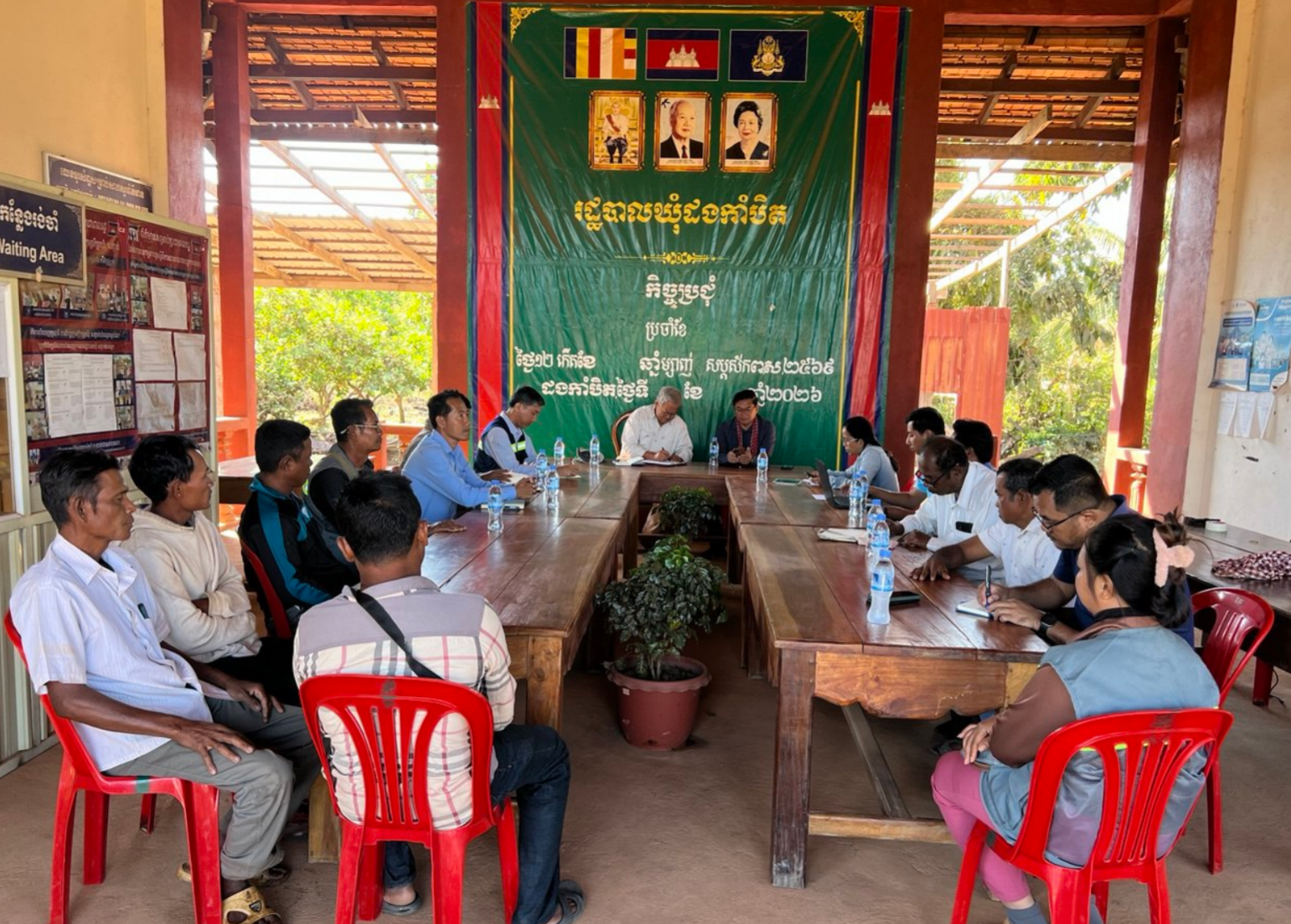 HAMAP: Hosted the delegates for overseeing the progress of water and sanitation project in Dang Kambet commune