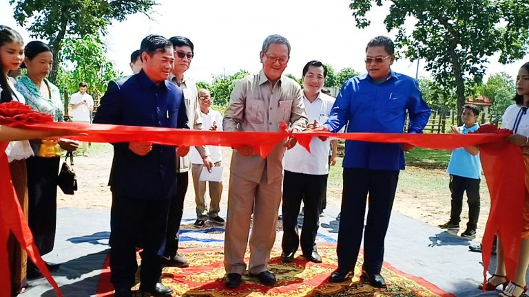 H.E Prof Lim Puy, vice chairman of Tonle Sap Authority, Ministry of Water Resource and Meteorology